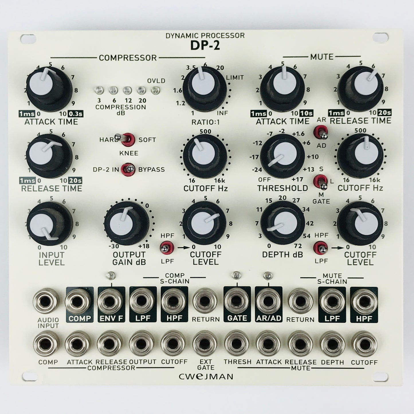 Cwejman DP-2 Dynamic Processor, white