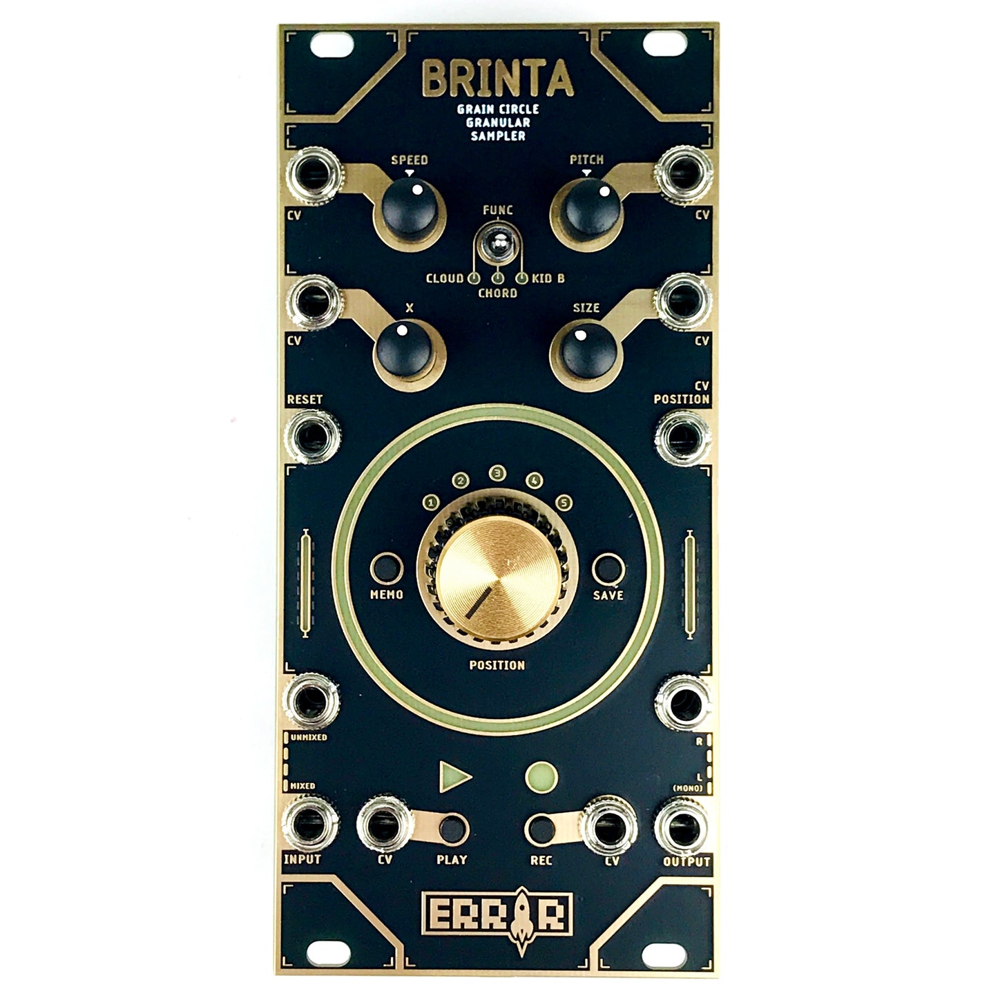 Error Instruments Brinta Granular eurorack sampler module
