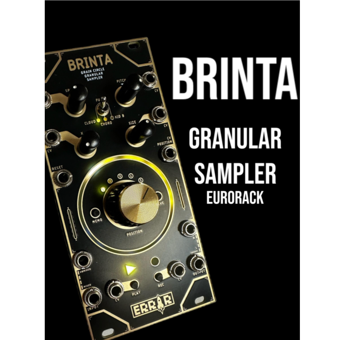 Error Instruments Brinta Granular eurorack sampler module