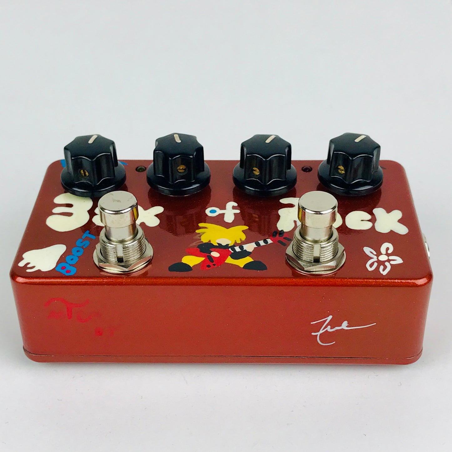 Zvex Box of Rock Hand Painted, brand new, old stock, 2008!