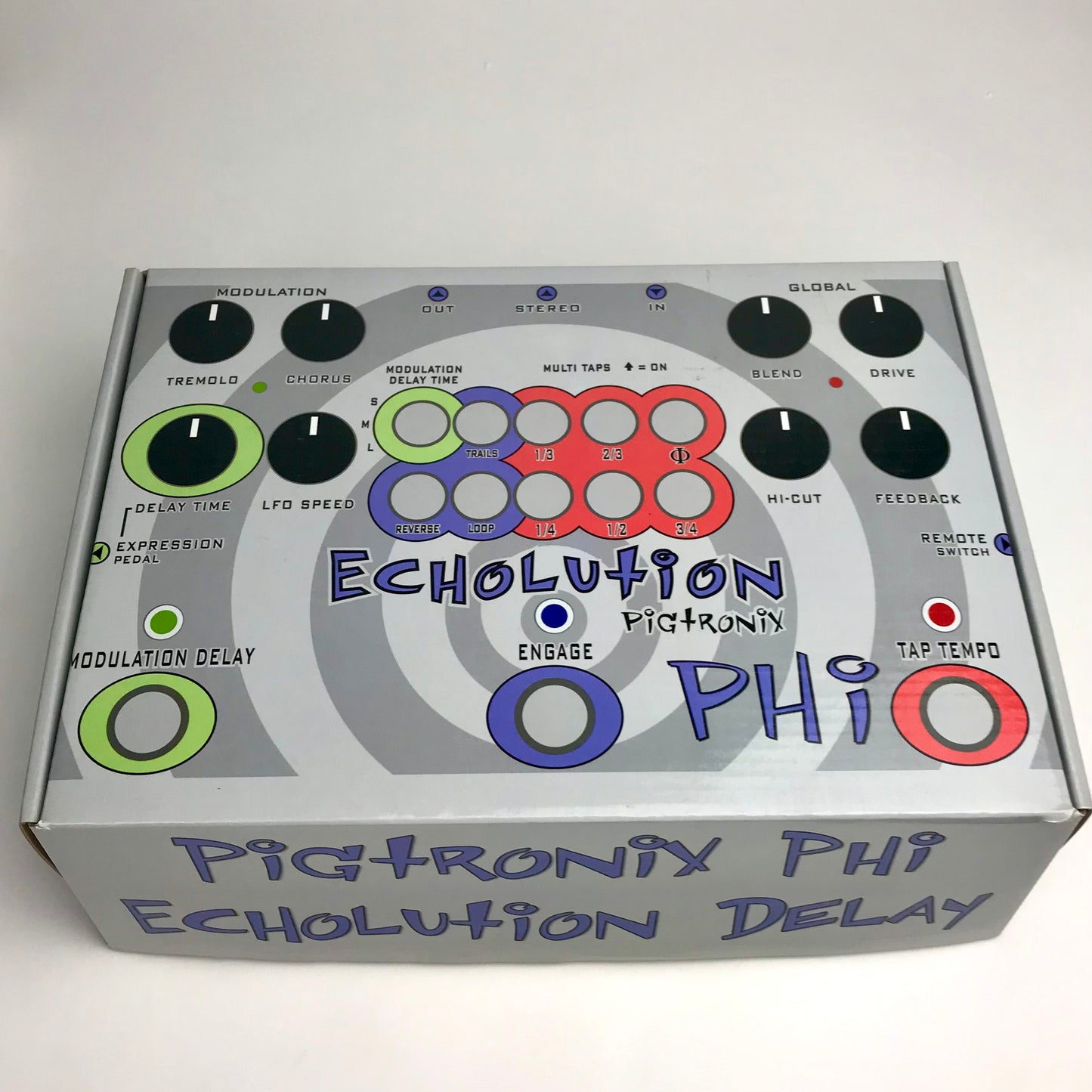 Pigtronix Echolution, BRAND NEW, old stock (N.O.S.)