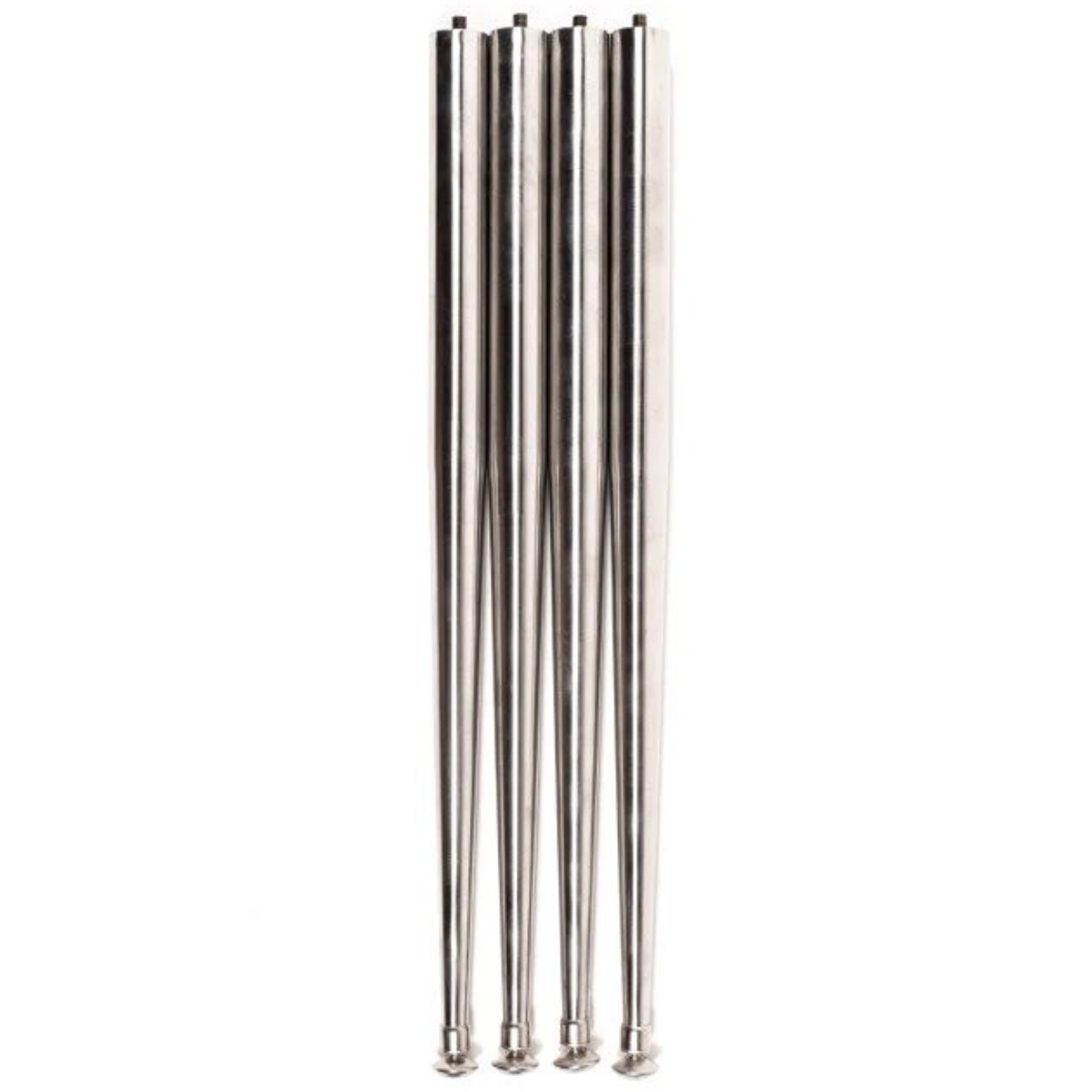 Mellotron M4000D chrome-plated steel legs (set of 4)