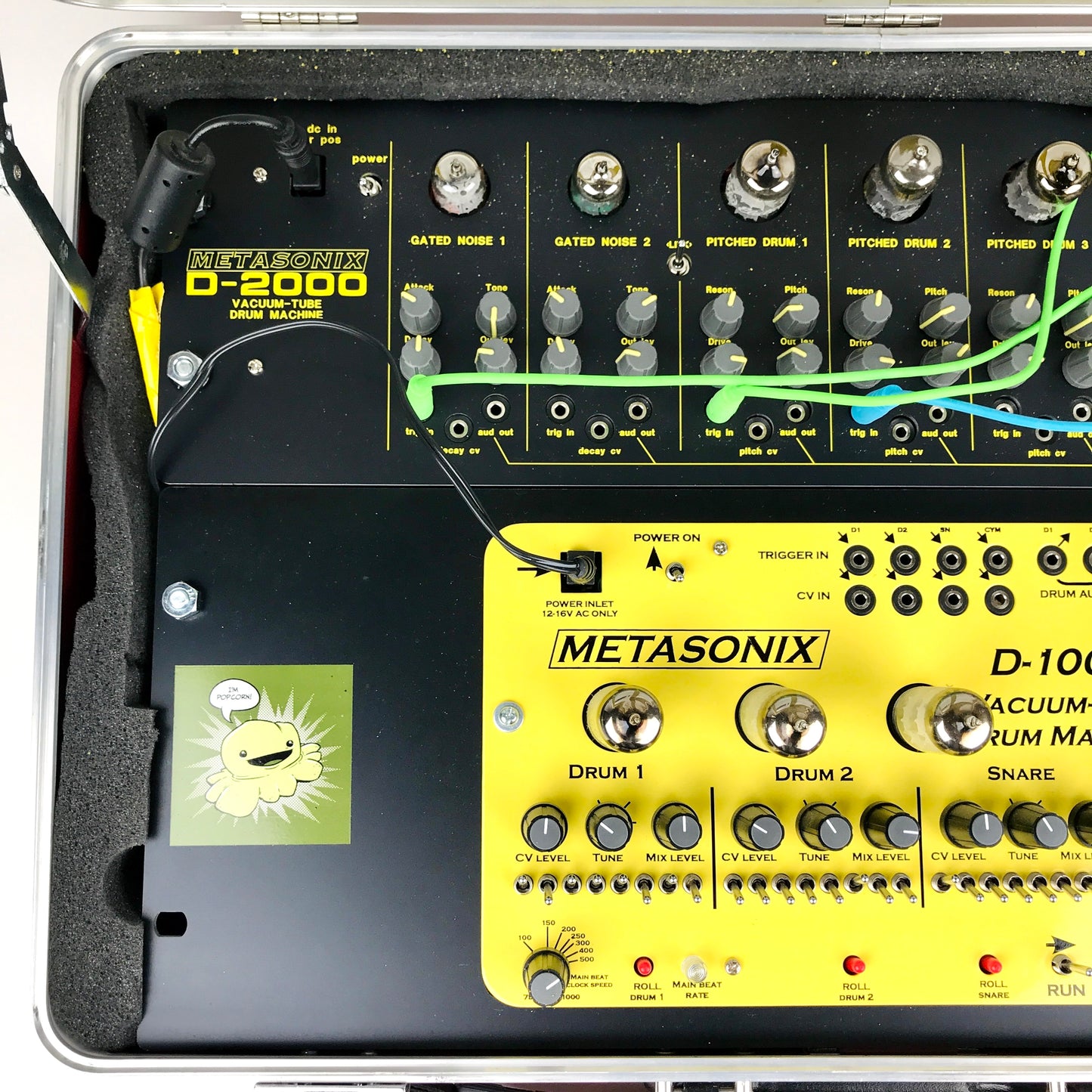 Metasonix D-1000, D-2000, Trigger Man - Eric Barbour's portable demo booth