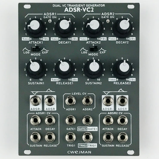 Cwejman ADSR-VC2 Dual VC Transient Generator, grey