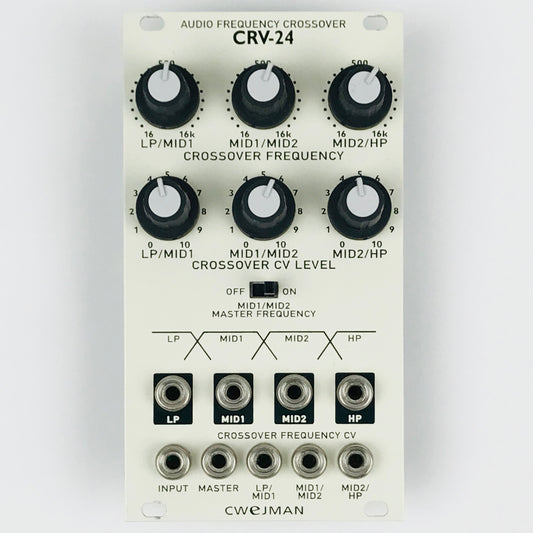 Cwejman CRV-24 Audio Frequency Crossover, white
