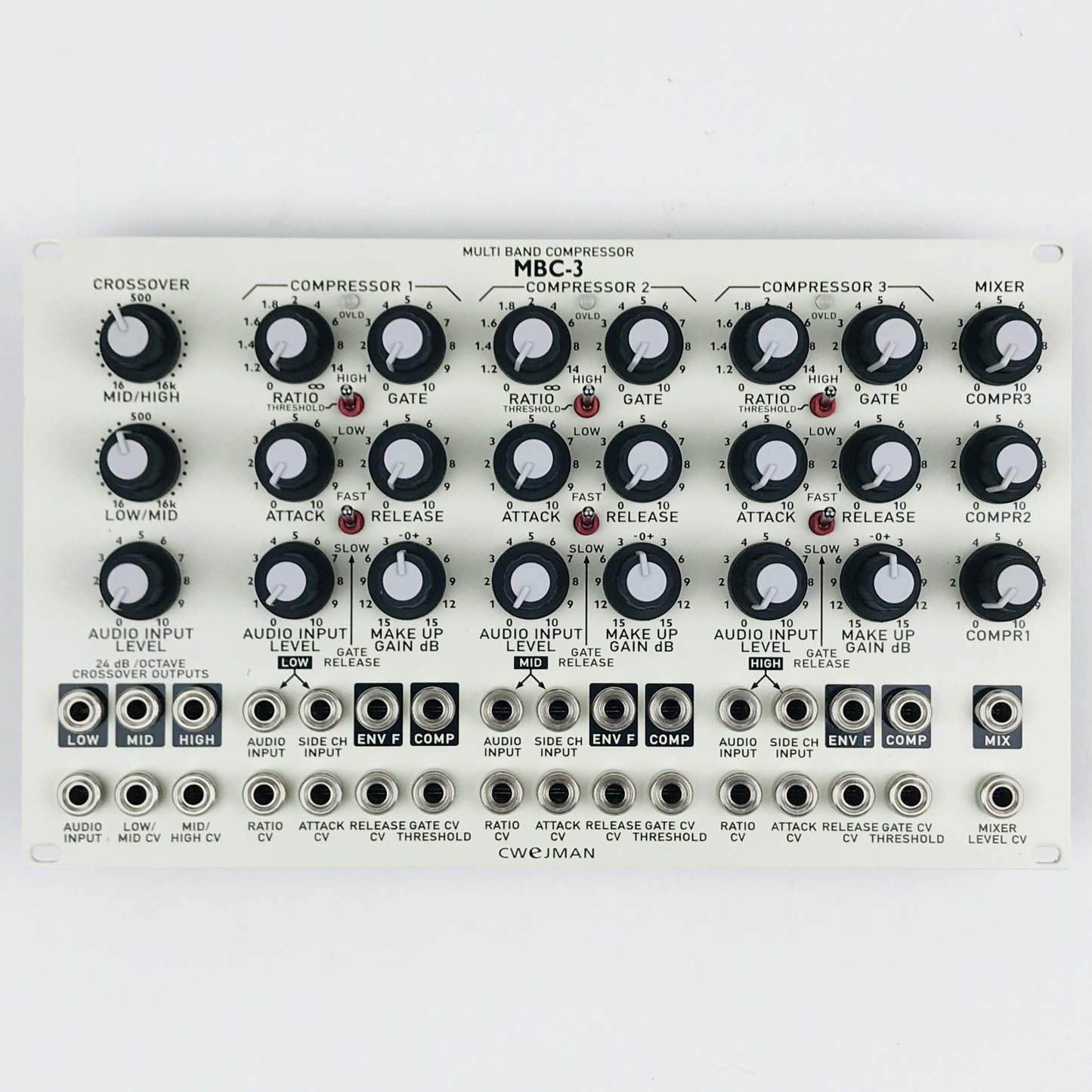Cwejman MBC-3 Multi Band Compressor, white