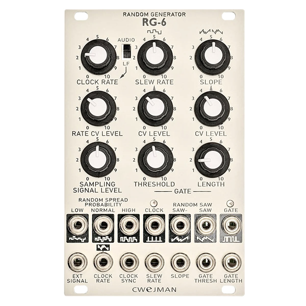 Cwejman RG-6  Random Generator, white