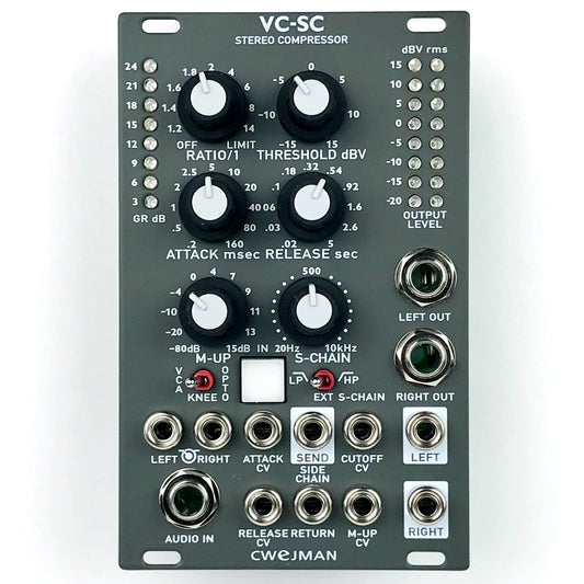 Cwejman VC-SC Stereo Compressor, grey