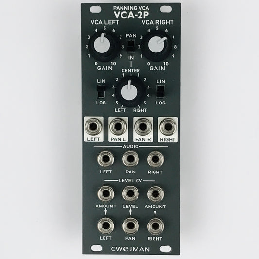 Cwejman VCA-2P  Stereo Panning VCA, grey