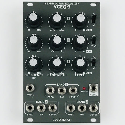 Cwejman VCEQ-3  3-Band Parametric EQ, grey