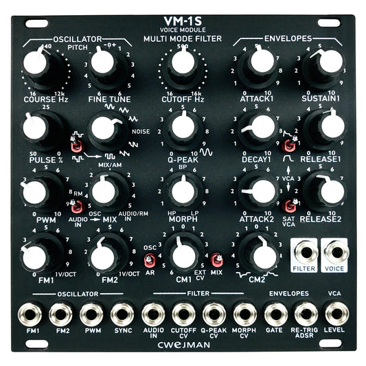 Cwejman VM-1S Voice module, black