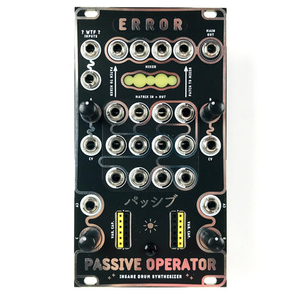 Error Instruments Passive Operator eurorack module