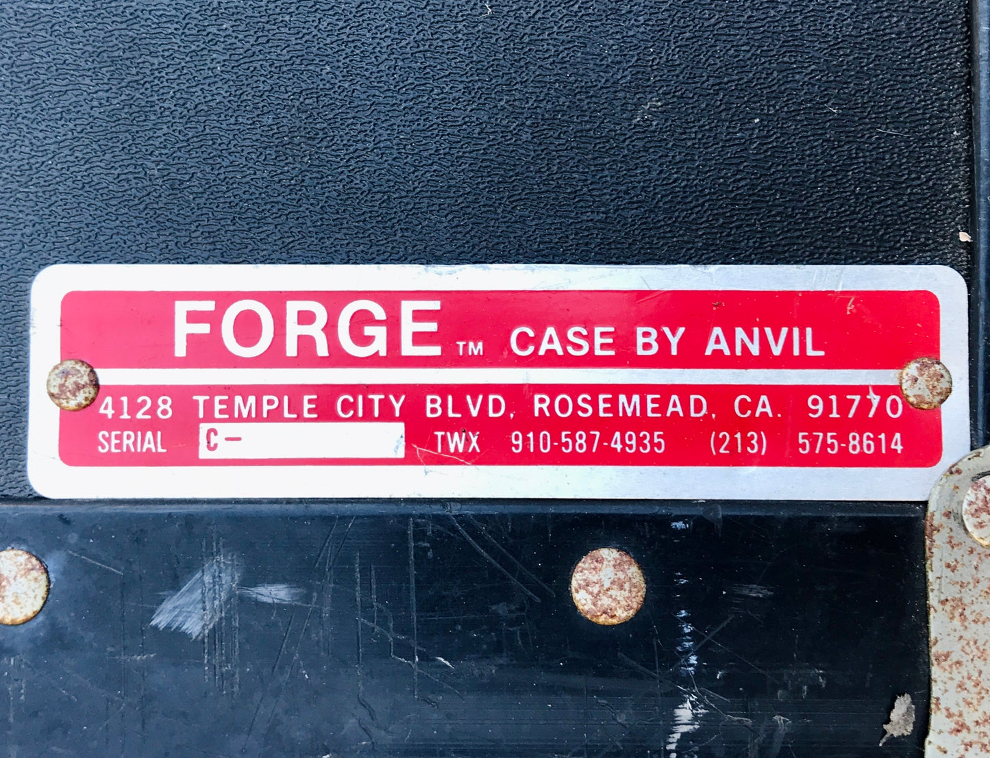 Anvil Forge road case, needs new foam, for Roland Juno-106 or other
