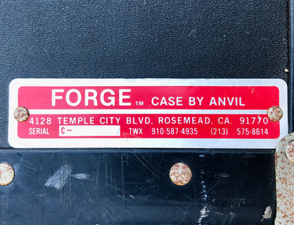 Anvil Forge road case, needs new foam, for Roland Juno-106 or other