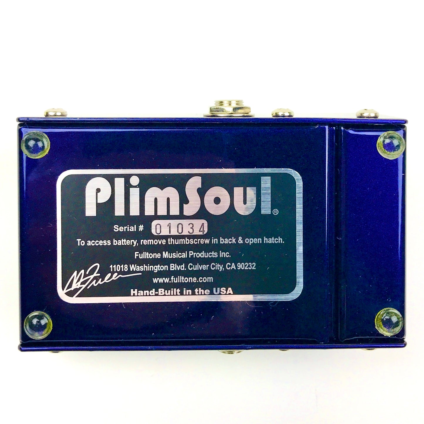 Fulltone PlimSoul, Brand New Old Stock (NOS)