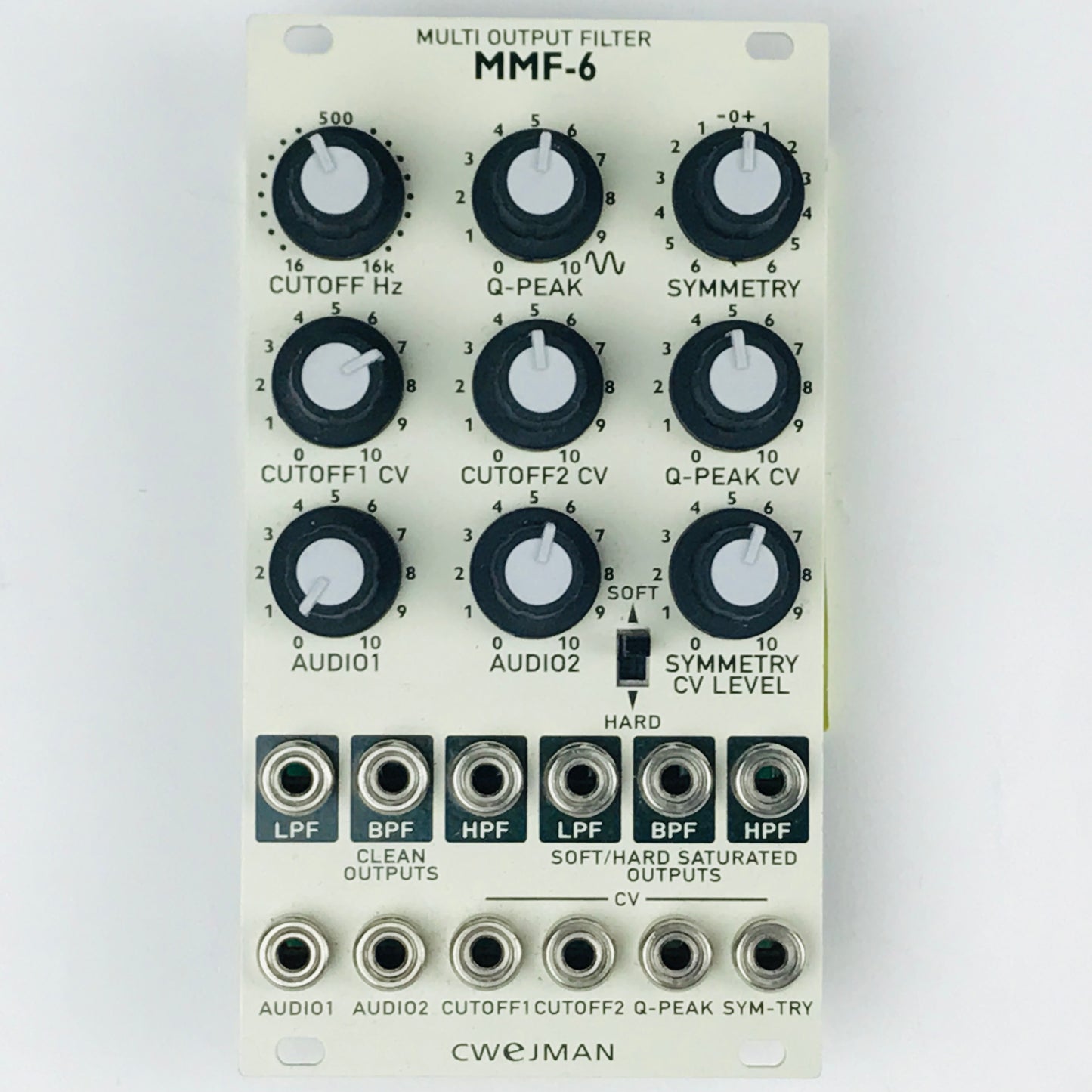 Cwejman MMF-6  Multi-Mode Filter, white