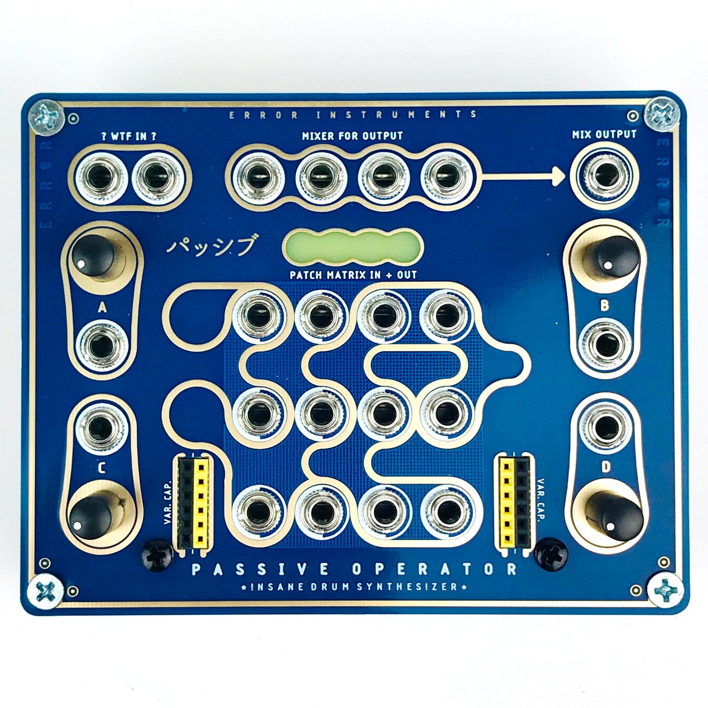 Error Instruments PO Passive Operator Desktop (Bricky)