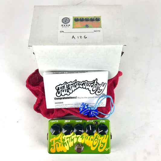 ZVEX Fat Fuzz Factory, hand-painted, brand new, old stock!
