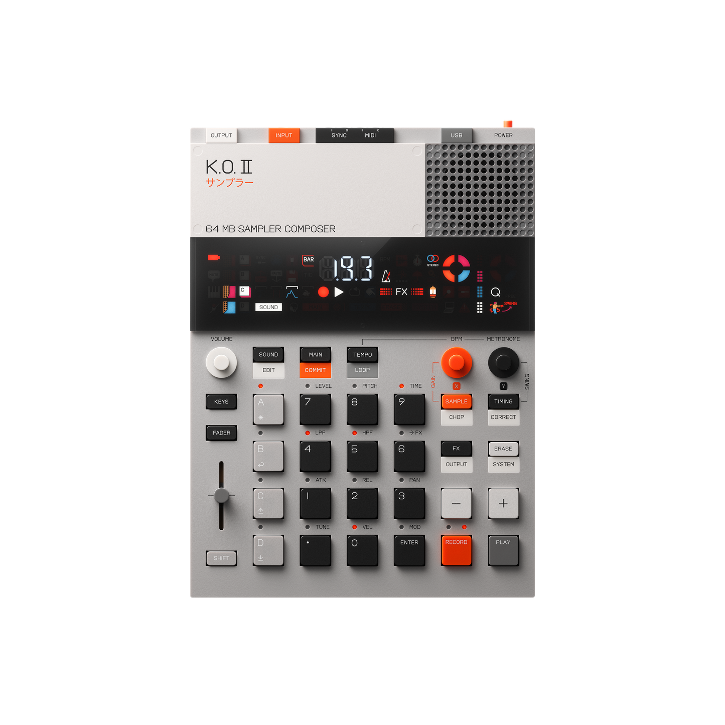 Teenage Engineering EP–133 K.O. II, open box