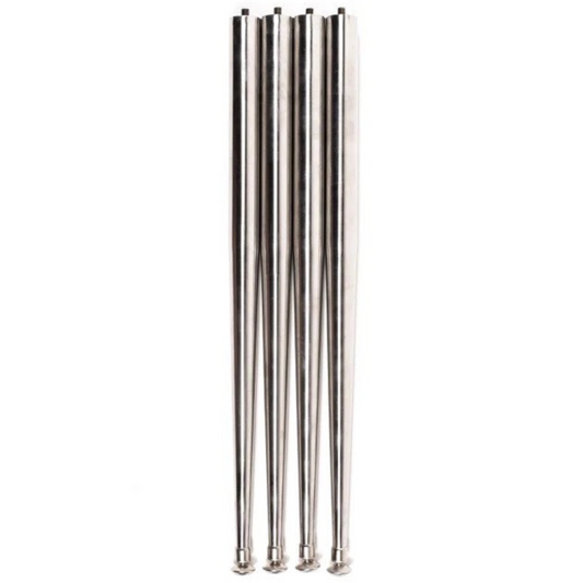 Mellotron M4000D chrome-plated steel legs (set of 4)