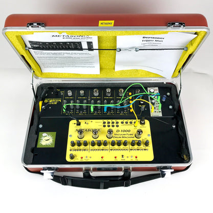 Metasonix D-1000, D-2000, Trigger Man - Eric Barbour's portable demo booth