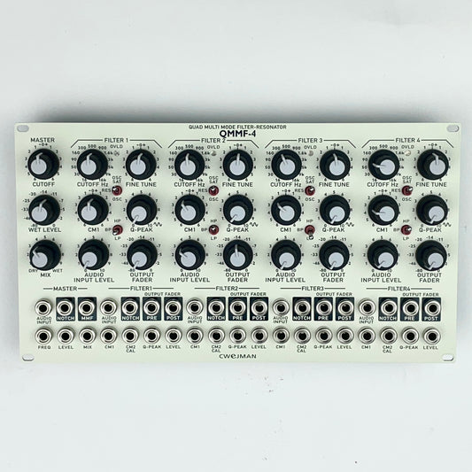 Cwejman QMMF-4 Quad Filter/Resonator, white