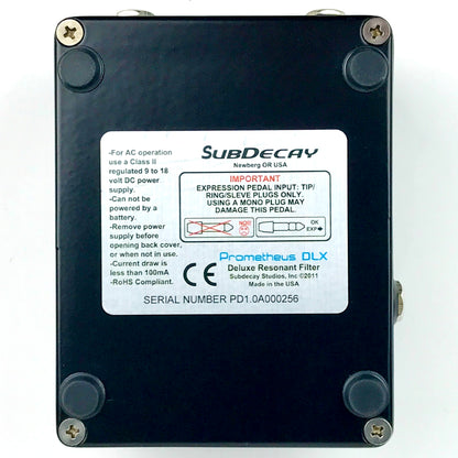 SubDecay Prometheus DLX Resonant Filter, mint condition!