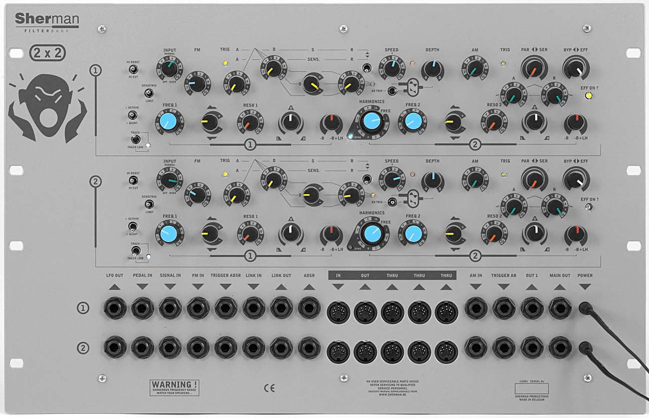 Sherman Filterbank 2x2 Rack.