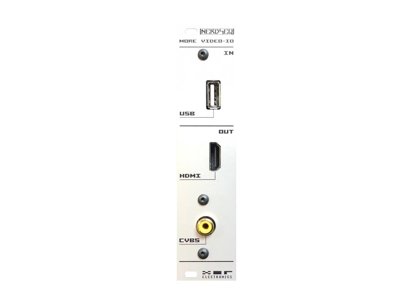 XOR Electronics More Video I/O NerdSEQ Expander (Grey)